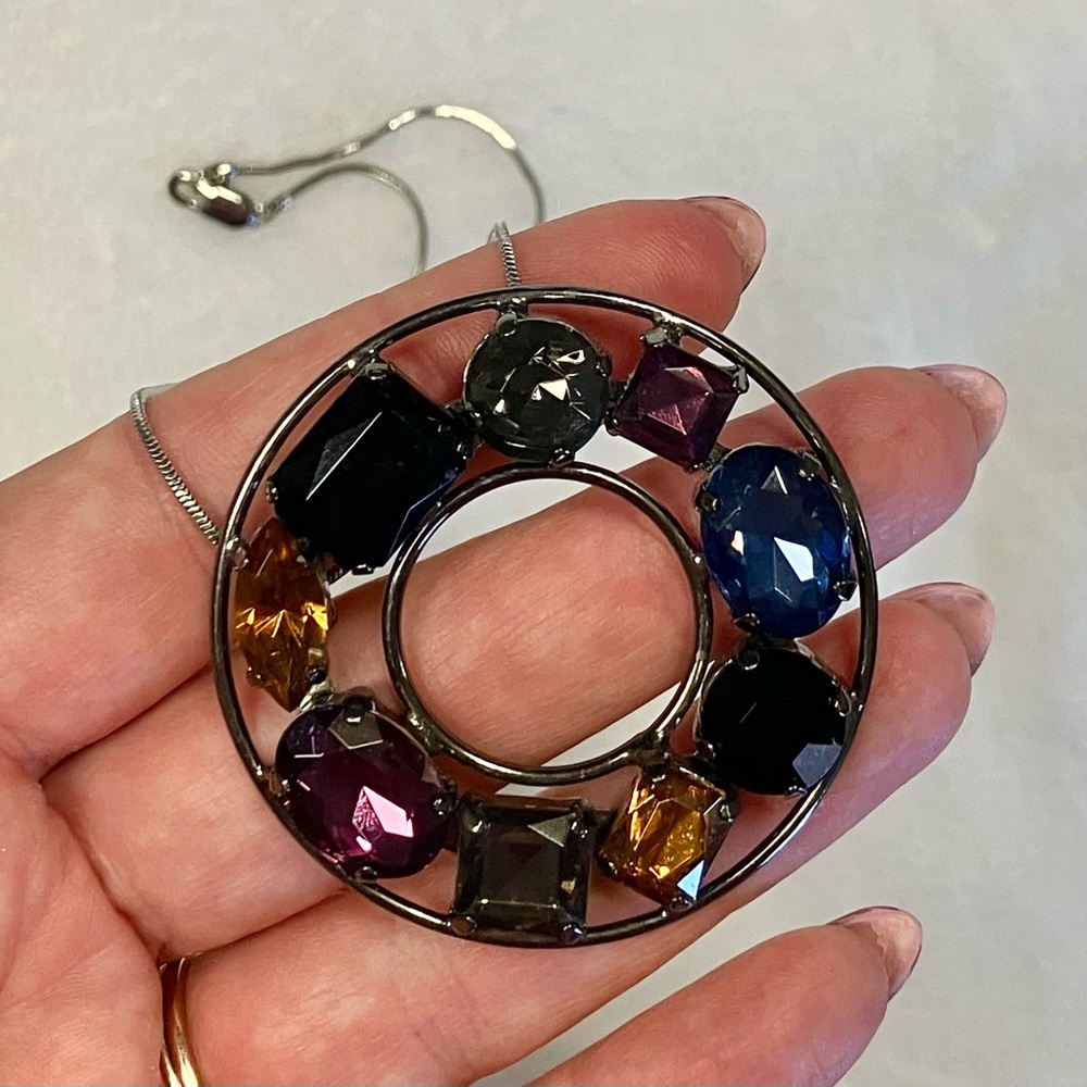 Multicolor Gemstone Necklace